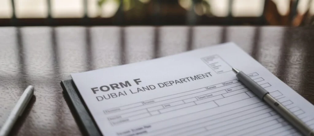 Form F Dubai: Everything You Need to Know About the Property Sales Contract
