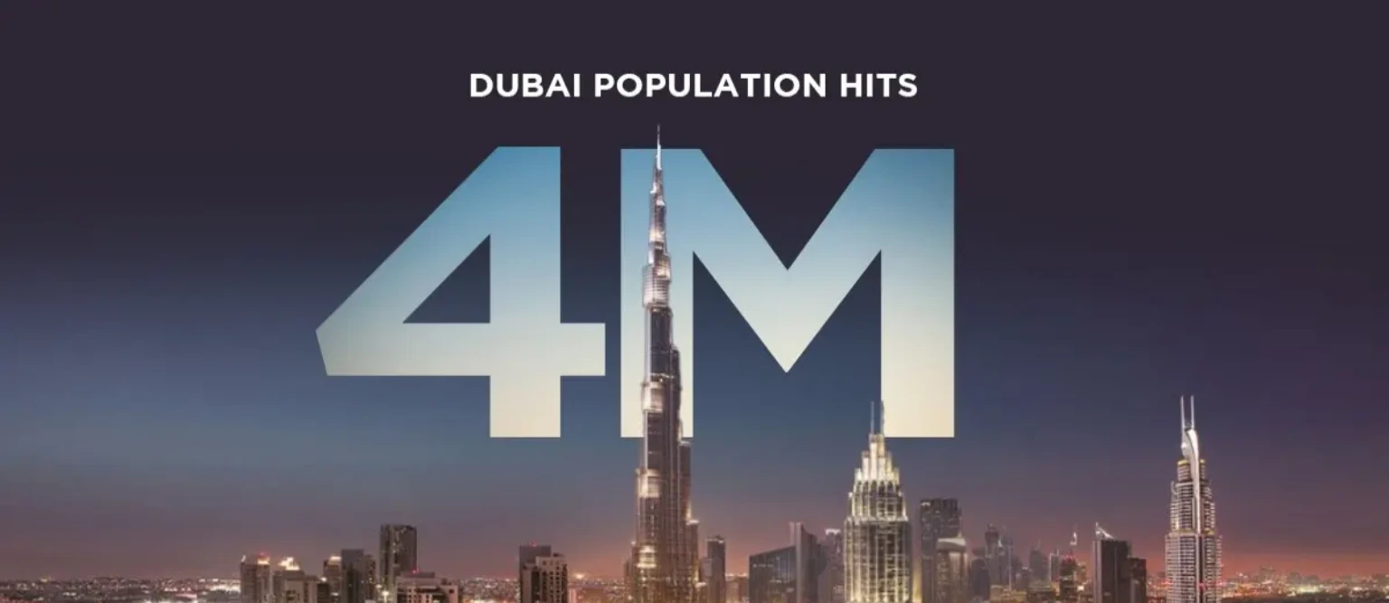Dubai’s Population Hits 4 Million
