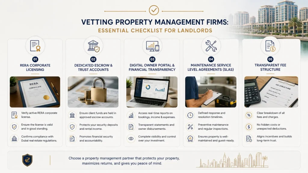 Vetting Property Management Firms Dubai