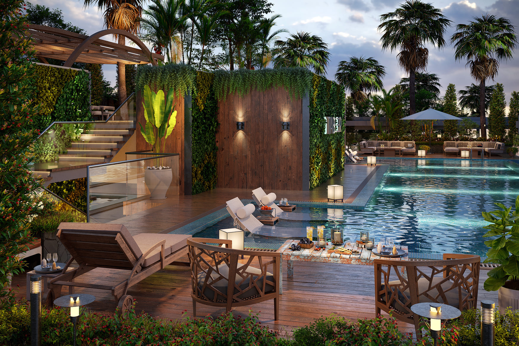 Rooftop Sitting Area