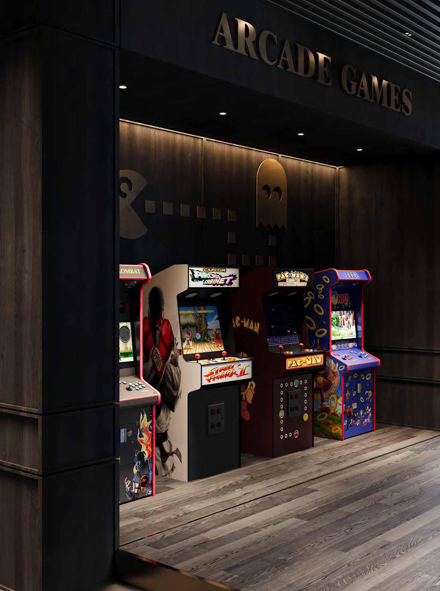 Retro Arcade & Driving Simulator