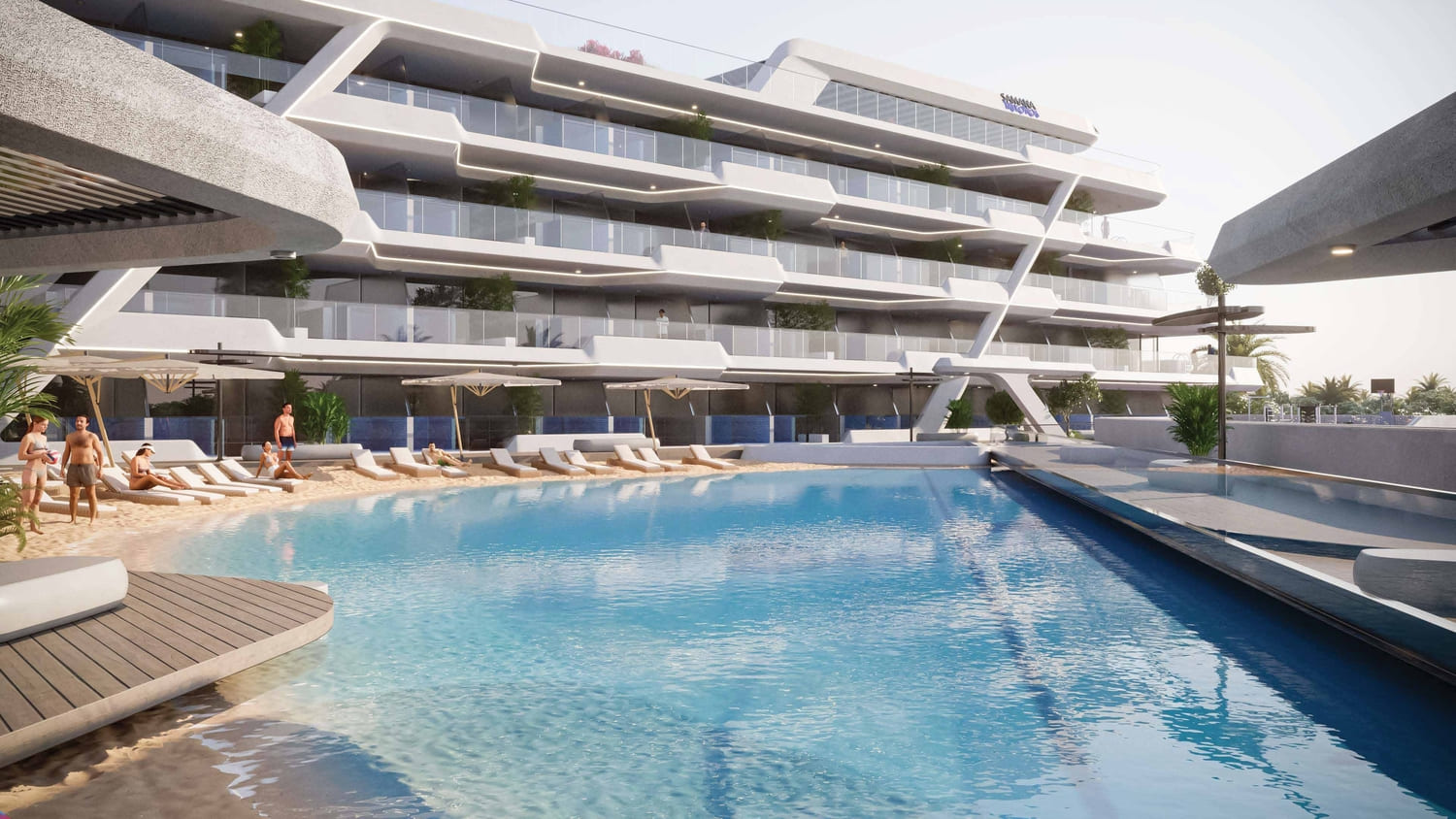 Leisure Pool Deck