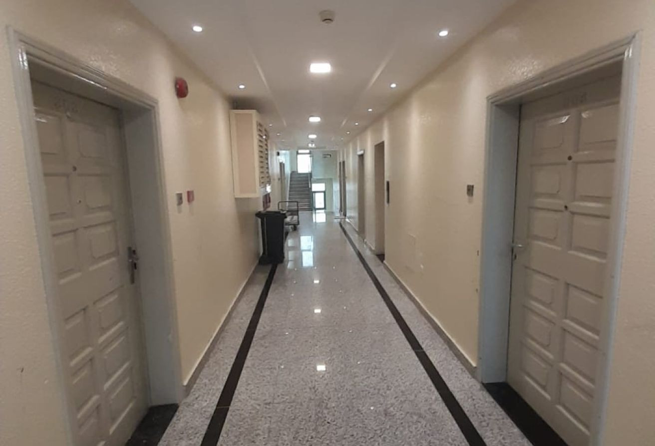 Two-bedroom apartment in Abu Shagara, very prime l